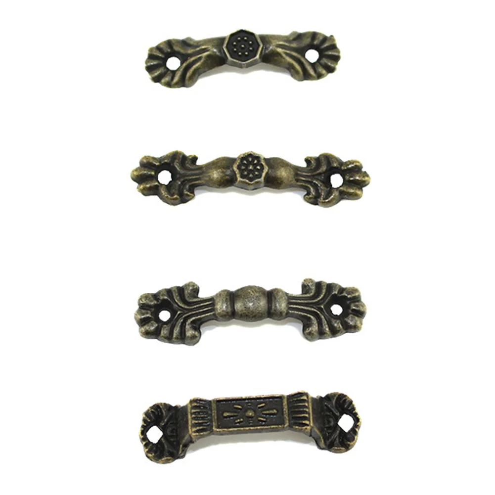 

1pcs Box Knobs Zinc Alloy Handle Pull Arch Tracery Bronze Tone For Drawer Wooden Jewelry Box Mini Handles For Hardware