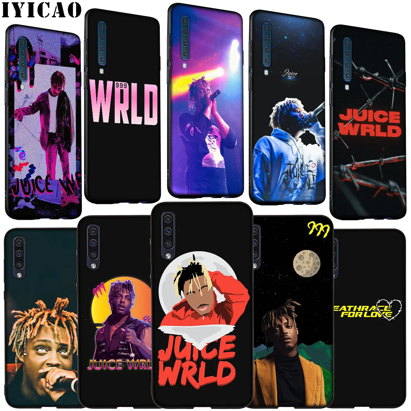 Мягкий силиконовый чехол IYICAO для Samsung Galaxy A70 A60 A50 A40 A30 A20 A10 M10 M20 M30 M40 A20E | Чехлы