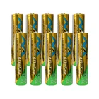 Щелочные батарейки 1,5 в AAA LR03 E92 AM4 MN2400, 10 шт., для электрического фонарика игрушечная зубная щетка, 3 А, сухая Первичная батарея