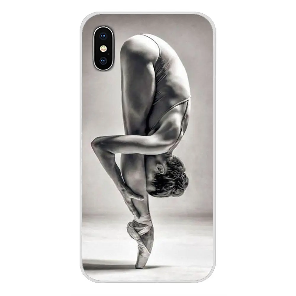 For Apple iPhone X XR XS 11Pro MAX 4S 5S 5C SE 6S 7 8 Plus ipod touch 5 6 Ballet Dancer girl Accessories Phone Cases Covers | Мобильные