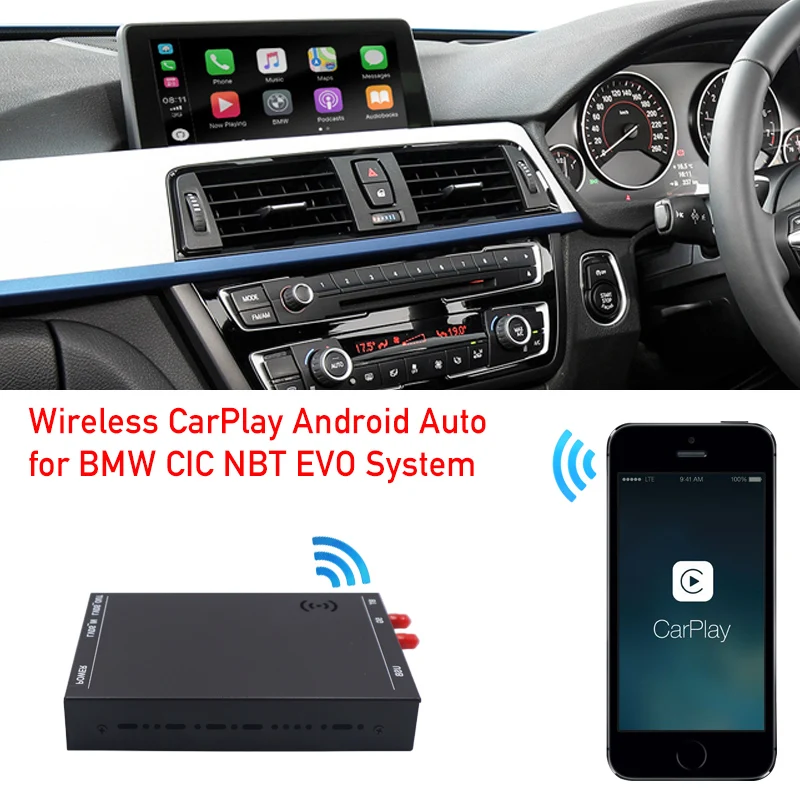 

Wireless CarPlay Box for BMW NBT EVO 1 2 3 4 5 7 Serie X1 X3 X5 X6 MINI F56 F15 F25 F26 F48 F01 F10 F22 F20 F30 F32 E60 E90 E92