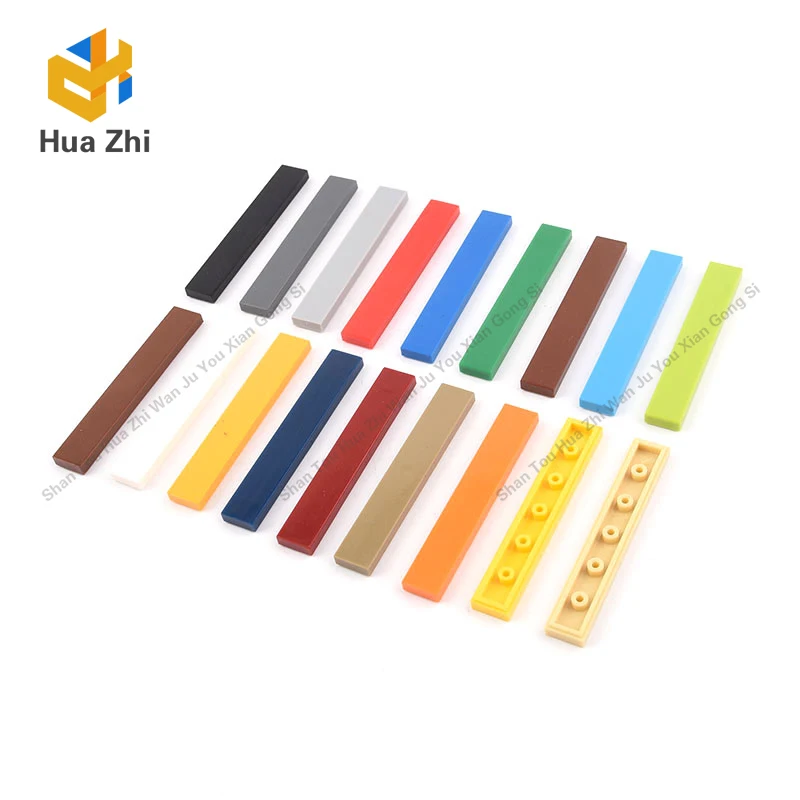

10PCS 6636 Tile 1 x 6 with GrooveBuilding Blocks Parts MOC DIY Education Build Toys Brick