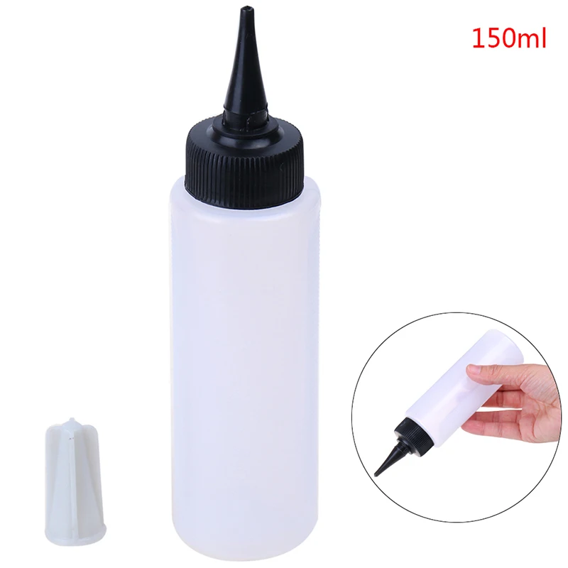 

150ml shampoo bottle with lid Professional Emu Oil Shampoo Bottle Salon Hair Cleaning Bottles Shampoo Applicator Empty Bottles