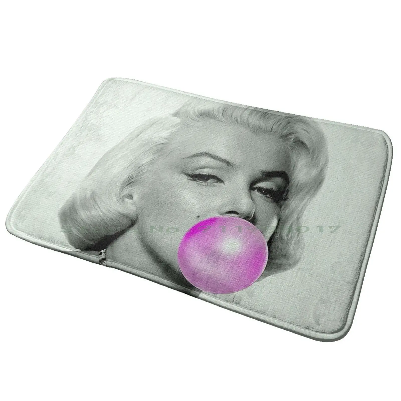 Marilyn Monroe: воздушно-пузырьковый коврик для входной двери с романтическим принтом