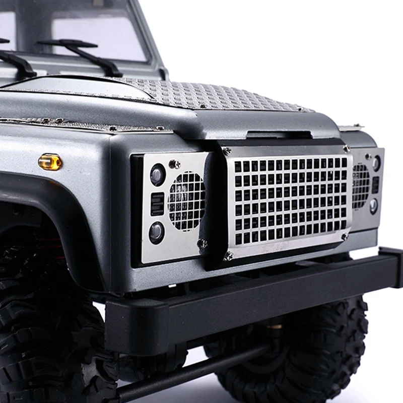 

for MN D90 D99S MN99S 1/12 RC Car Upgrade Parts Metal Mesh Grille Intake Grille Cover Decoration Accessories