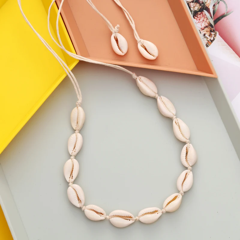 

Bohemia Shell Rope Chain Bracelet Women Girls Sea Beach Adjustable Bracelet Anklet Jewelry Birthday Party Gifts