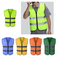 high visibility road working reflective vest outdoor motorcycle cycling safety waistcoat clothing reflective jacket