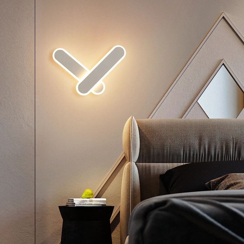 Современные минималистичные Настенные светильники для гостиной спальни