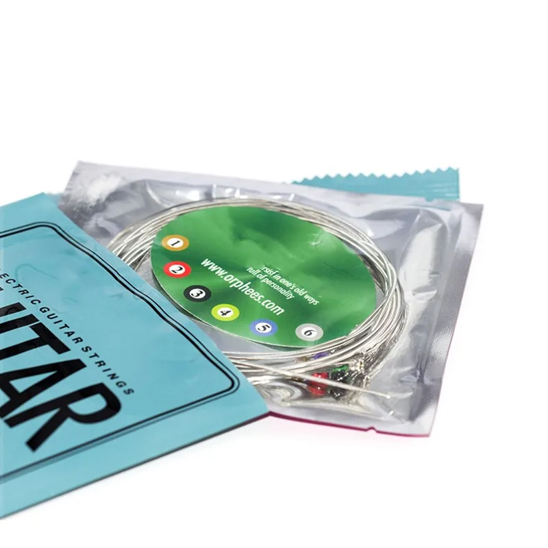 1 set praktiziert vernickelt stahl gitarre saiten für klassische elektrische gitarre mit original einzelhandel paket schnelle lieferung free glob
