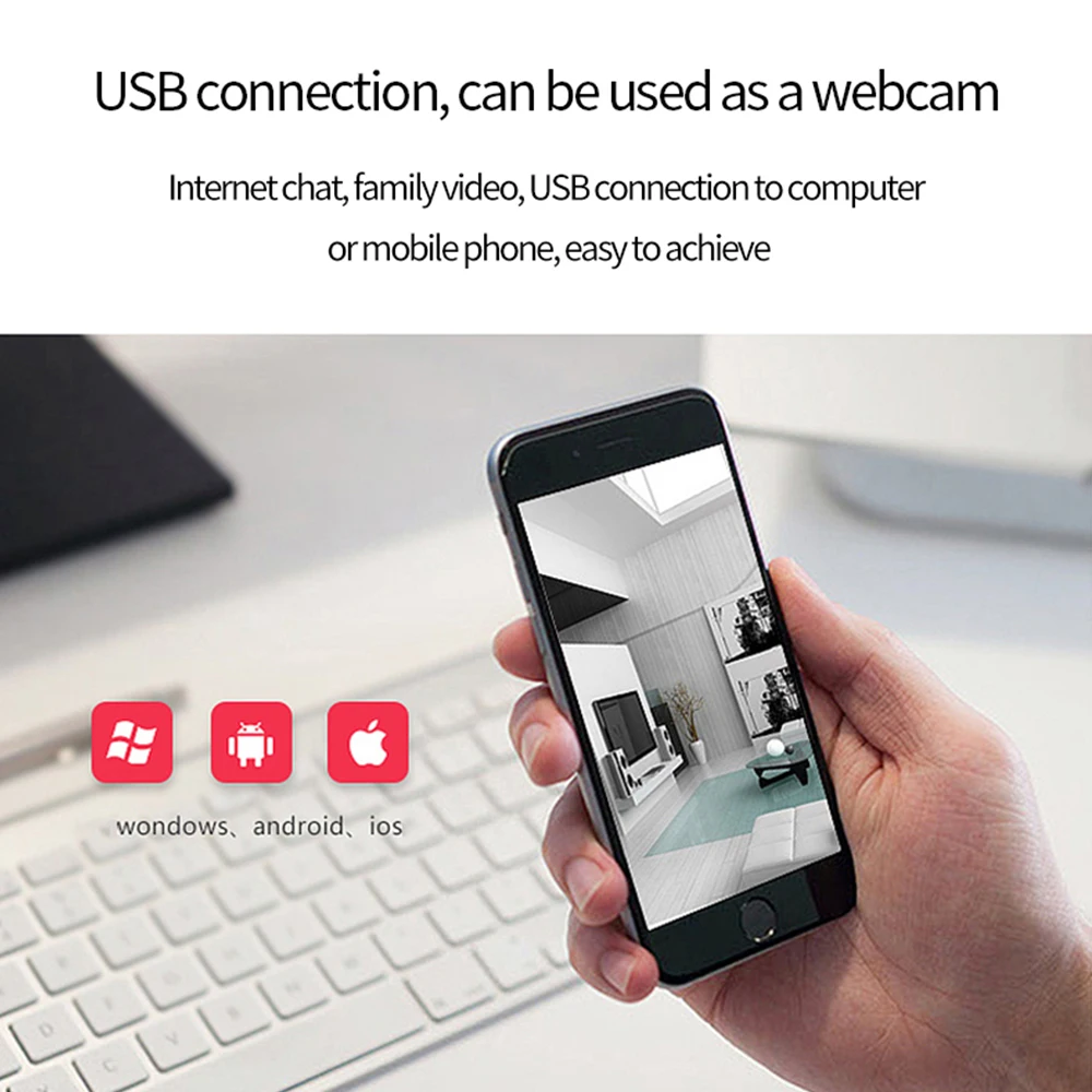 Миниатюрная беспроводная видеокамера A18 с Wi Fi 1080P HD ИК датчик движения