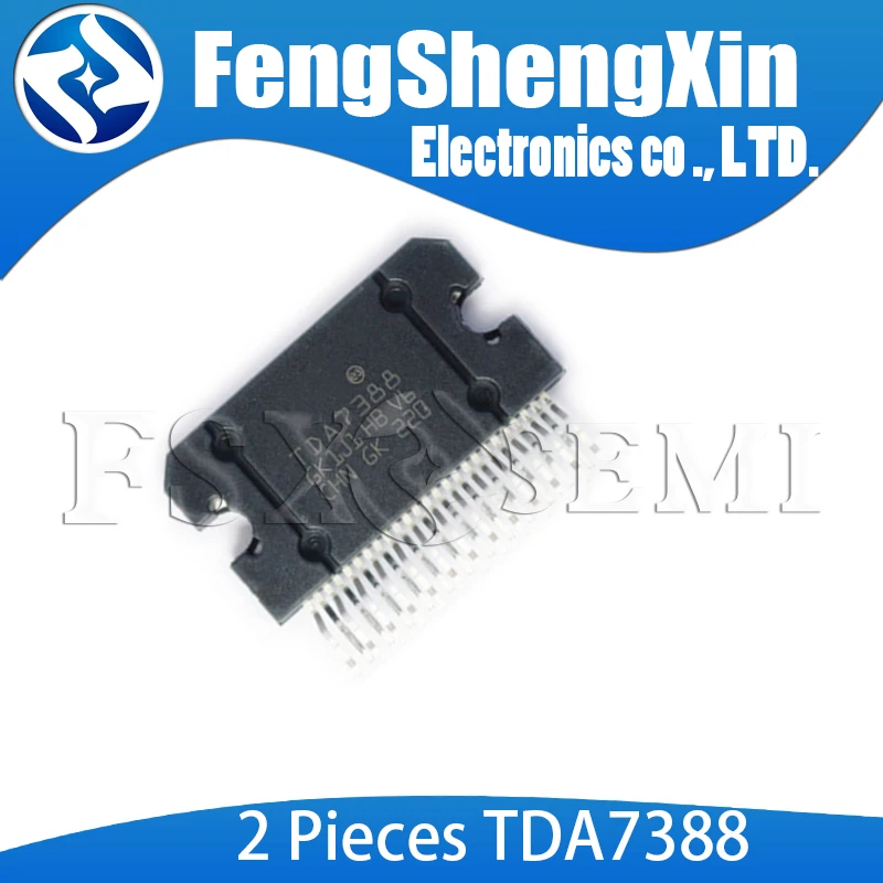 2 шт./лот Новинка TDA7388 ZIP25 TDA7388A ZIP 7388A ZIP-25 42 Вт четырехмостовой автомобильный