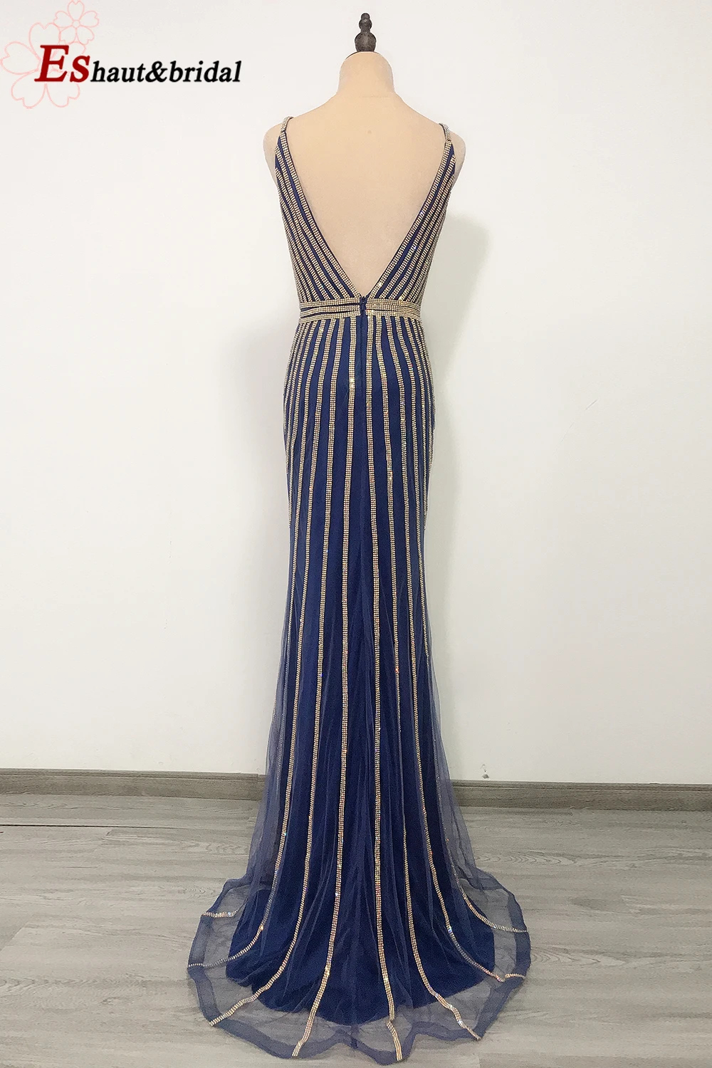 2020 Спагетти ремень со стразами русалка блеск выпускное платье цвета Бургунди