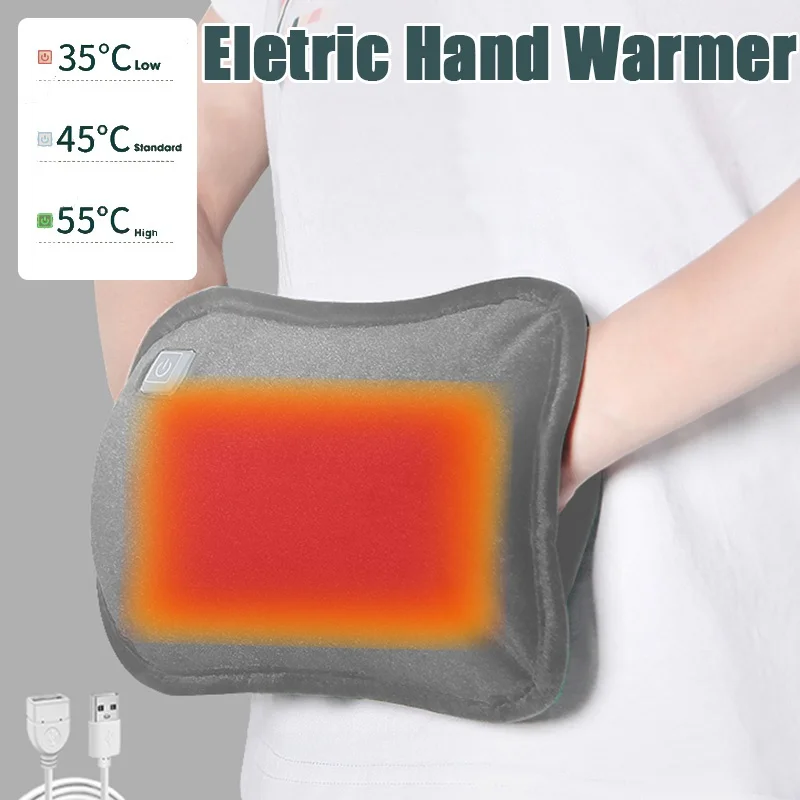 

USB Charging Electric Hand warmer Rechargeable Warming Hand Pillow Electric Heating Belly Warming Graphene Warmer