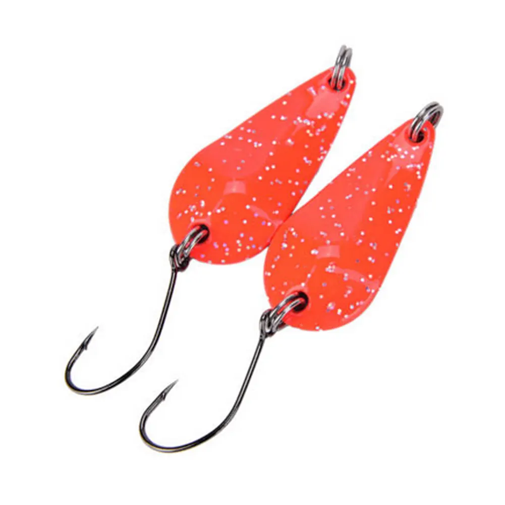 Новинка 3 5 г цвет конский рот блестки приманка маленькие микро рыболовные ложки