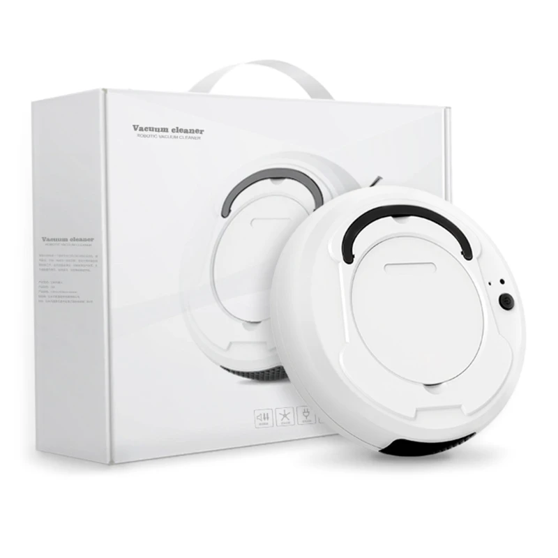 

Robot Vacuum Cleaner Super-Strong Suction Automatic Self-Charging Robotic Vacuum Cleaner Cleaning Hardwood Floors Carpet N0PF