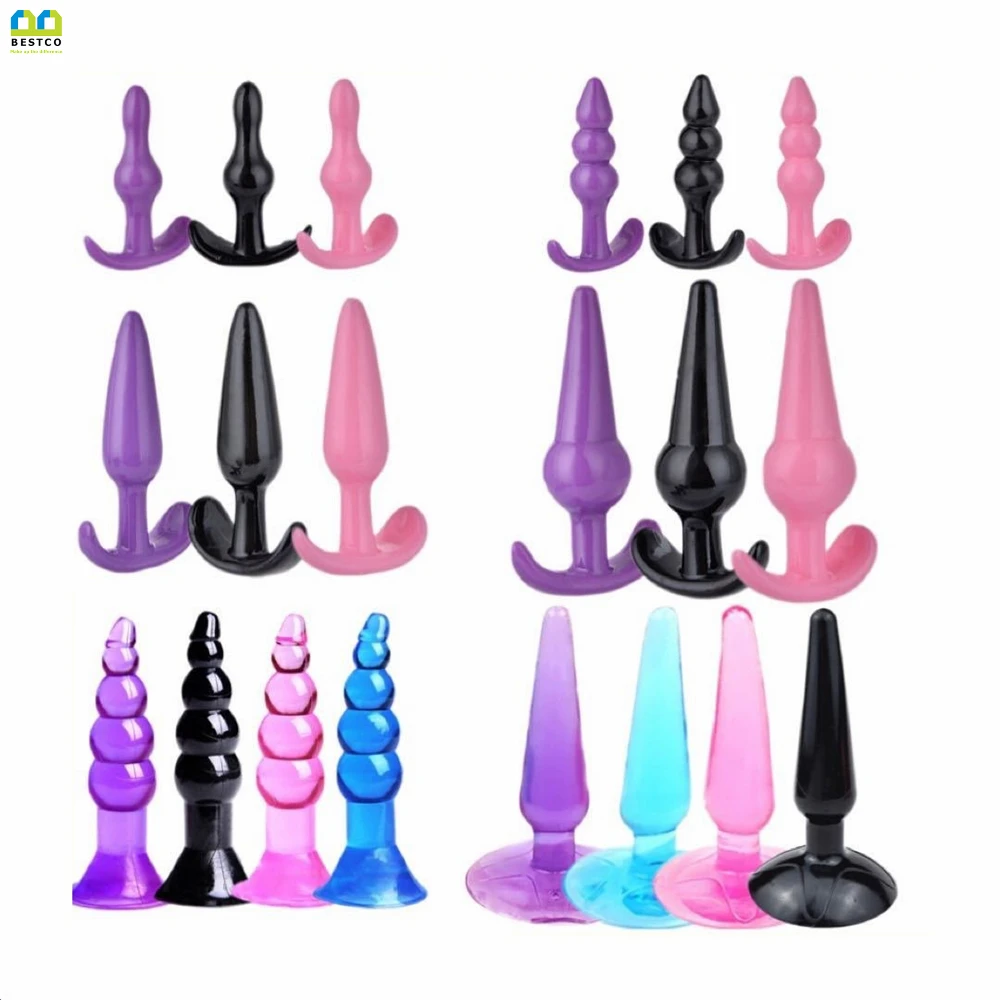 BESTCO 18 + анальные шарики 1 шт. штепсельная вилка G spot кролик вибратор секс игрушки