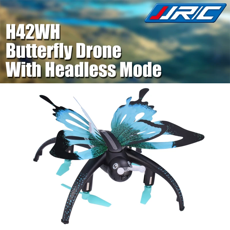 JJRC H42WH Радиоуправляемый Дрон с бабочкой и голосовым управлением WiFi приложение FPV