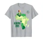 Футболка с надписью сборной Алжира по футболу, Кубка Африки
