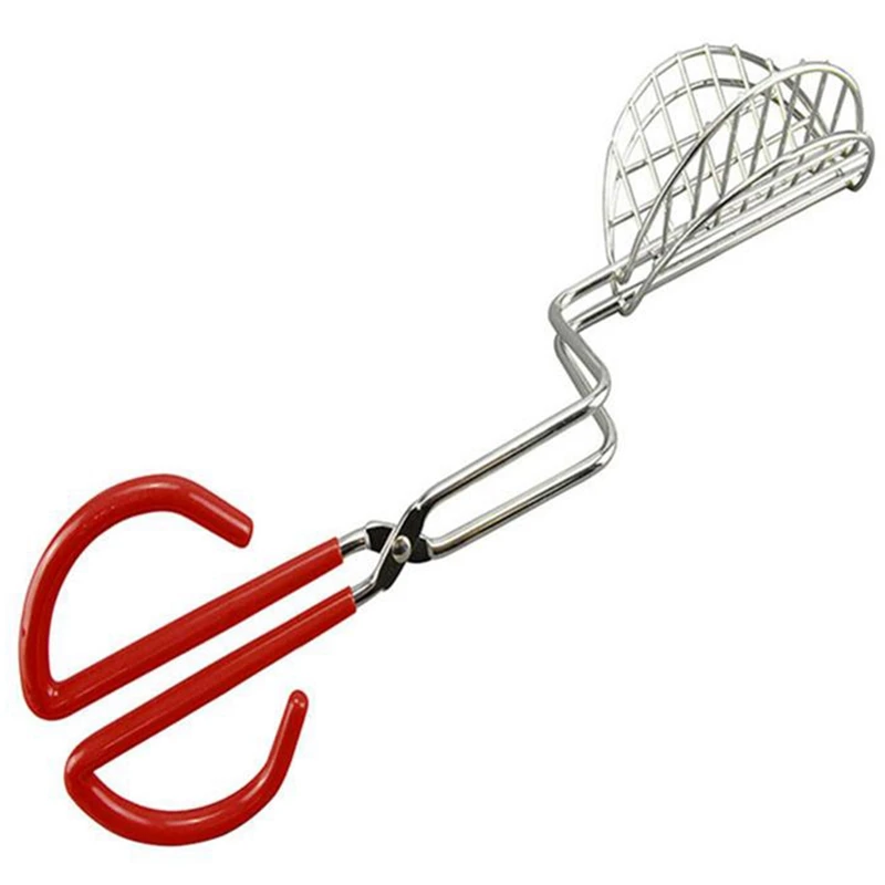 Фритюрница Tortilla, щипцы из нержавеющей стали с резиновой ручкой, кухонные инструменты, пресс-форма для Тако из нержавеющей стали