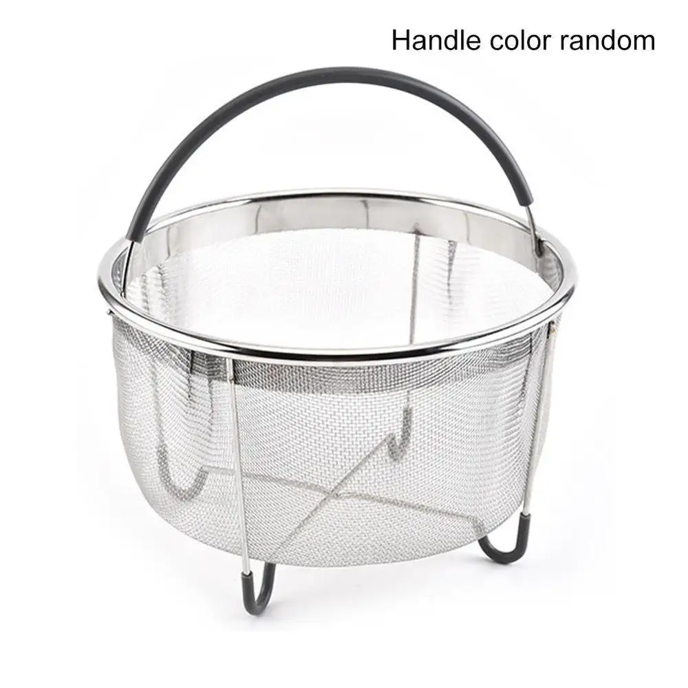 Новая кухонная многофункциональная дренажная корзина стальная пароварка