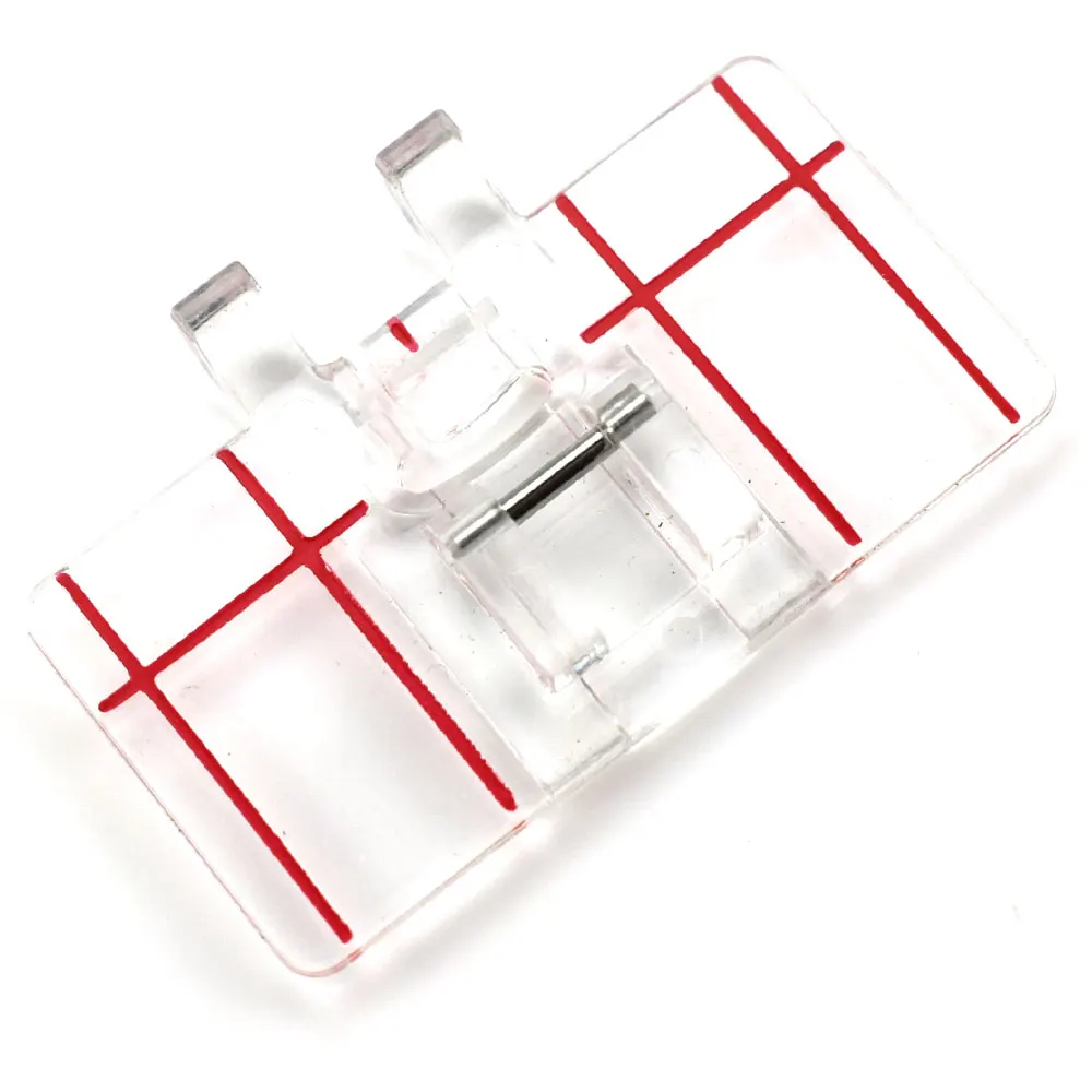 Прижимная лапка для швейной машины прижимная шитья прозрачная параллельная Janome