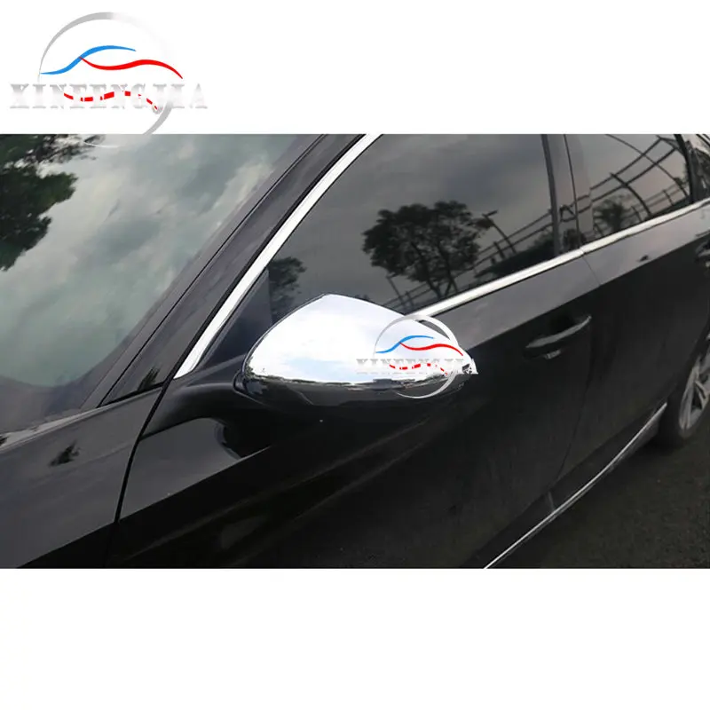 

For Honda Accord 18-19 2PC Plating Rearview Side Mirror Wing Mirror Cover Trim