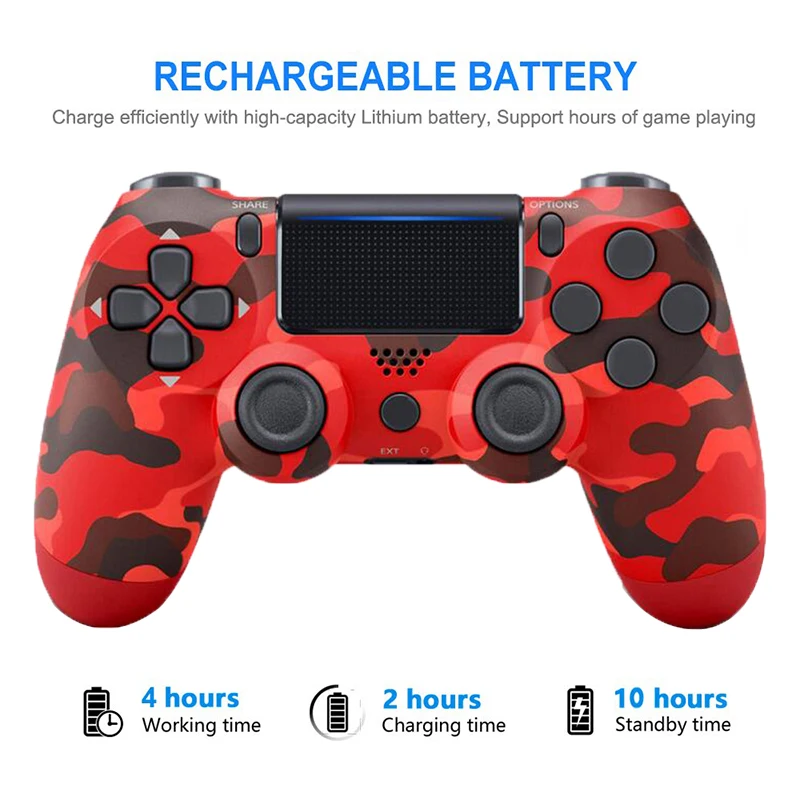 WUIYBN беспроводной V2 PS4 контроллер Bluetooth 4,0 геймпад джойстик для Dualshock 4 playstation 4 игровая консоль ПК паровой