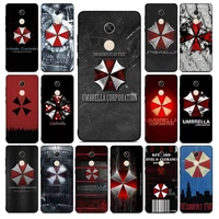 maiyaca umbrella corporation phone case for redmi note 8 7 9 4 6 pro max t x 5a 3 10 lite pro