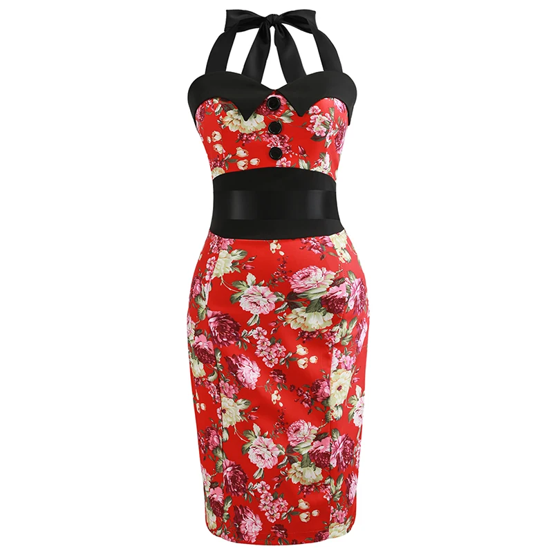 В ретро стиле розового цвета с узором в горошек Одри Хепберн халат Винтаж платье