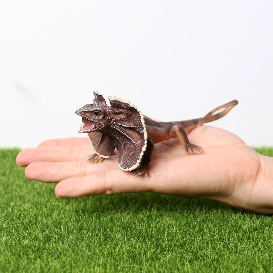 Реалистичная ящерица дракон komodo крокодил амфибия Хамелеон искусственные