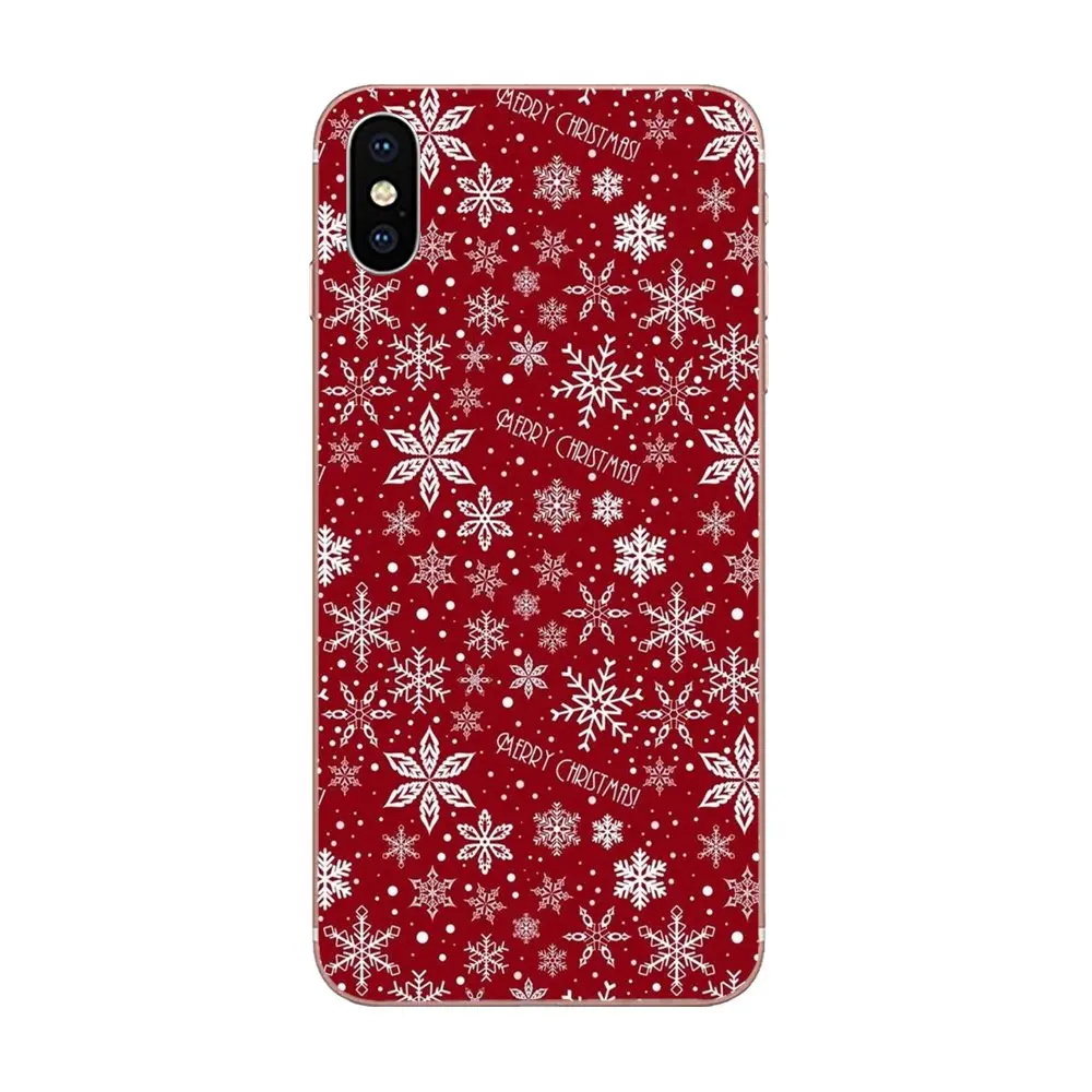 Рождество снег Санта дерево новый год 2018 для huawei Honor mate 7 7A 8 9 10 20 V8 V9 V10 G Lite Play Mini Pro P