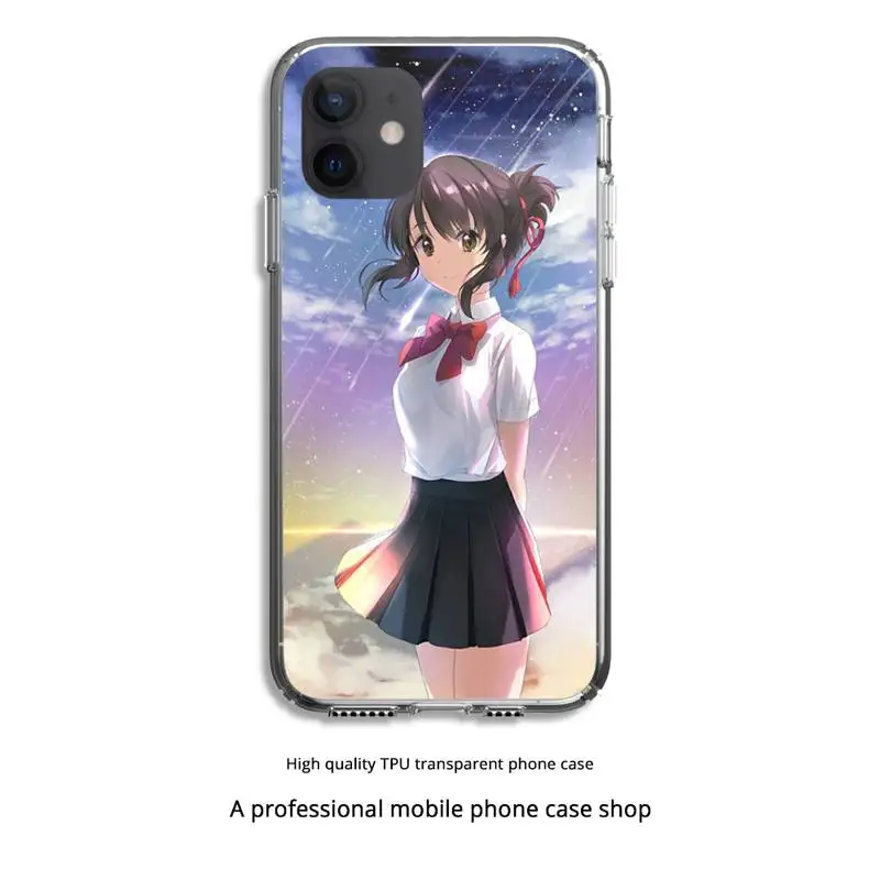 

You name Phone Case Clear Cover For Iphone 5 6 7 8 11 12 plus XR X XS SE2020 11/12PRO Max Transparent Cases