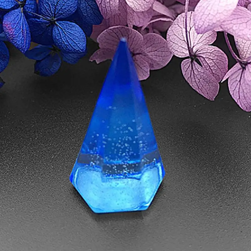 

Cone DIY Silicone Mold Mould 3D For Resin Pendant Jewelry Craft Making Tool