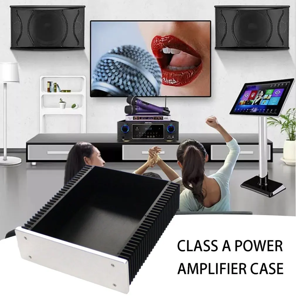 

Hot Durable Cj0082 Wa92 All Aluminum No Hole Class A Power Amplifier Chassis Box All Tin-spraying Alloy Process