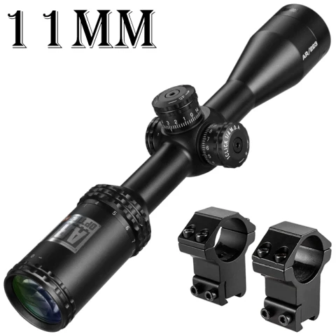 3-9x40-11mm 1-4x24 AR оптика Drop Zone-223 сетка 4,5-18x40 тактический прицел с целевыми башенками охотничьи прицелы для снайперской винтовки - Цвет: 3-9x40-11mm