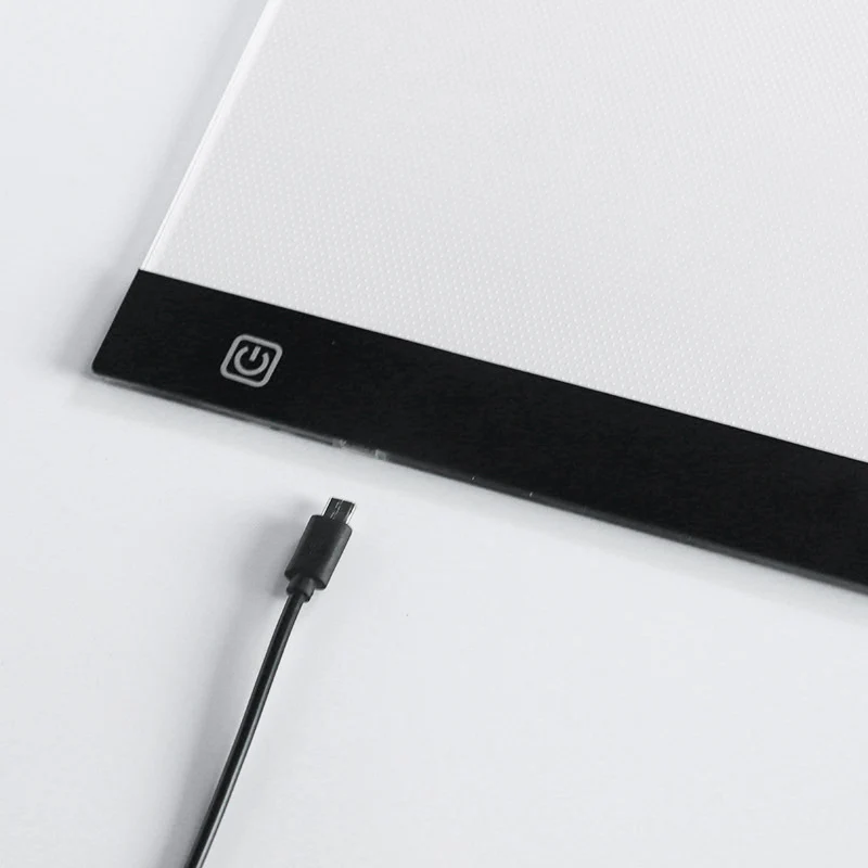 Портативный цифровой чертежный планшет светодиодный светильник коробка