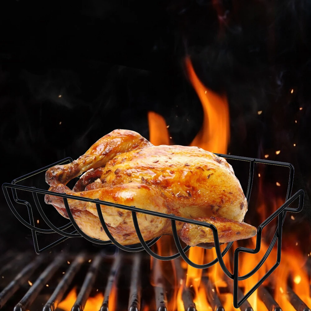 Антипригарная подставка для стейка барбекю гриля дома на открытом воздухе жарки