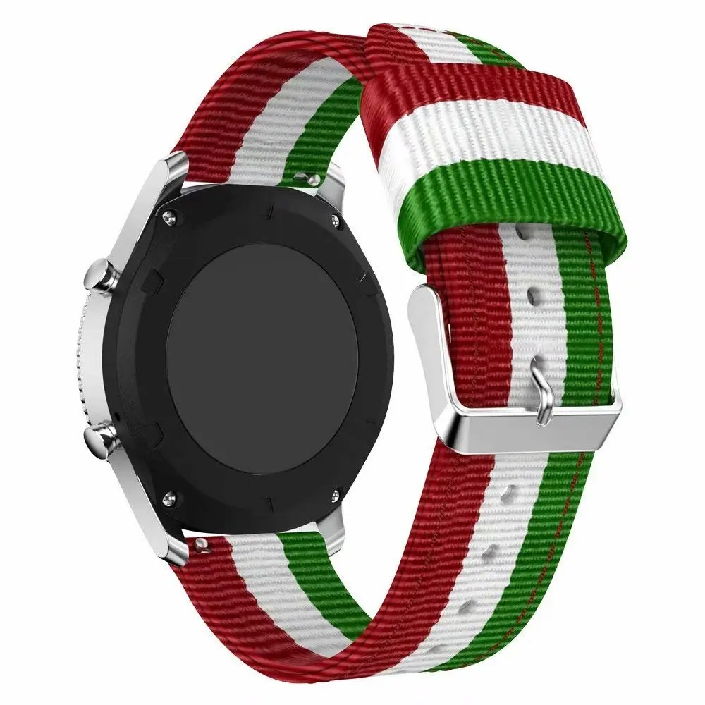 Нейлоновый спортивный ремешок для Samsung galaxy watch 46 мм сменный умных часов браслет Gear