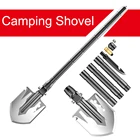 Уличная тактическая Лопата для кемпинга 76 HRC, многофункциональная Складная лопата, подъемная Лопата для рыбалки, уличный инструмент для экстренного кемпинга