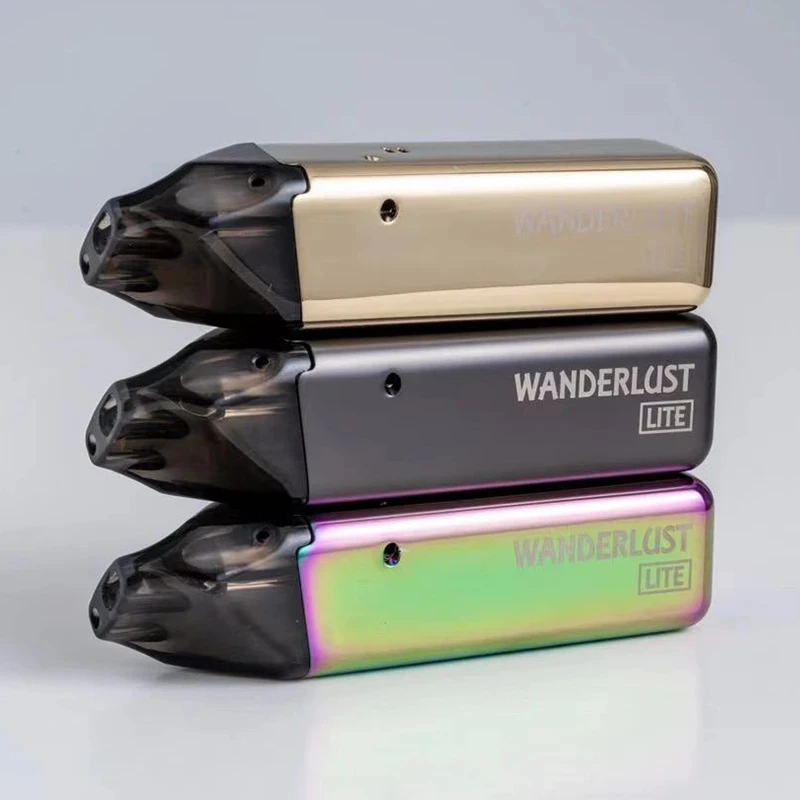 

Advken Wanderlust Lite 2 Pod System Kit 1000mah battery 2ml Capacity 1.2ohm ceramic Coil E Cigarette Kits Vaporizer Pen