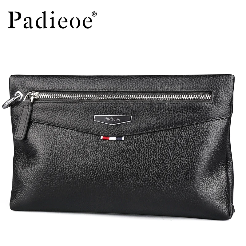 Padieoe мужские кошельки люкс сцепление с денежной сумкой в минималистичном