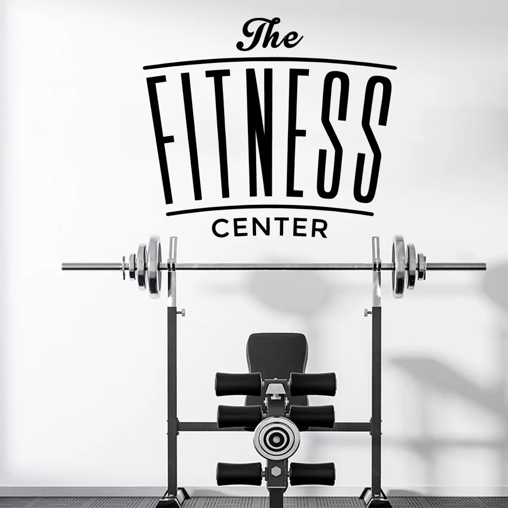 

Cartoon GYM Vinyl Kitchen Wall Stickers Wallpaper For Kids Rooms Decoration Art Decor Wallpaper