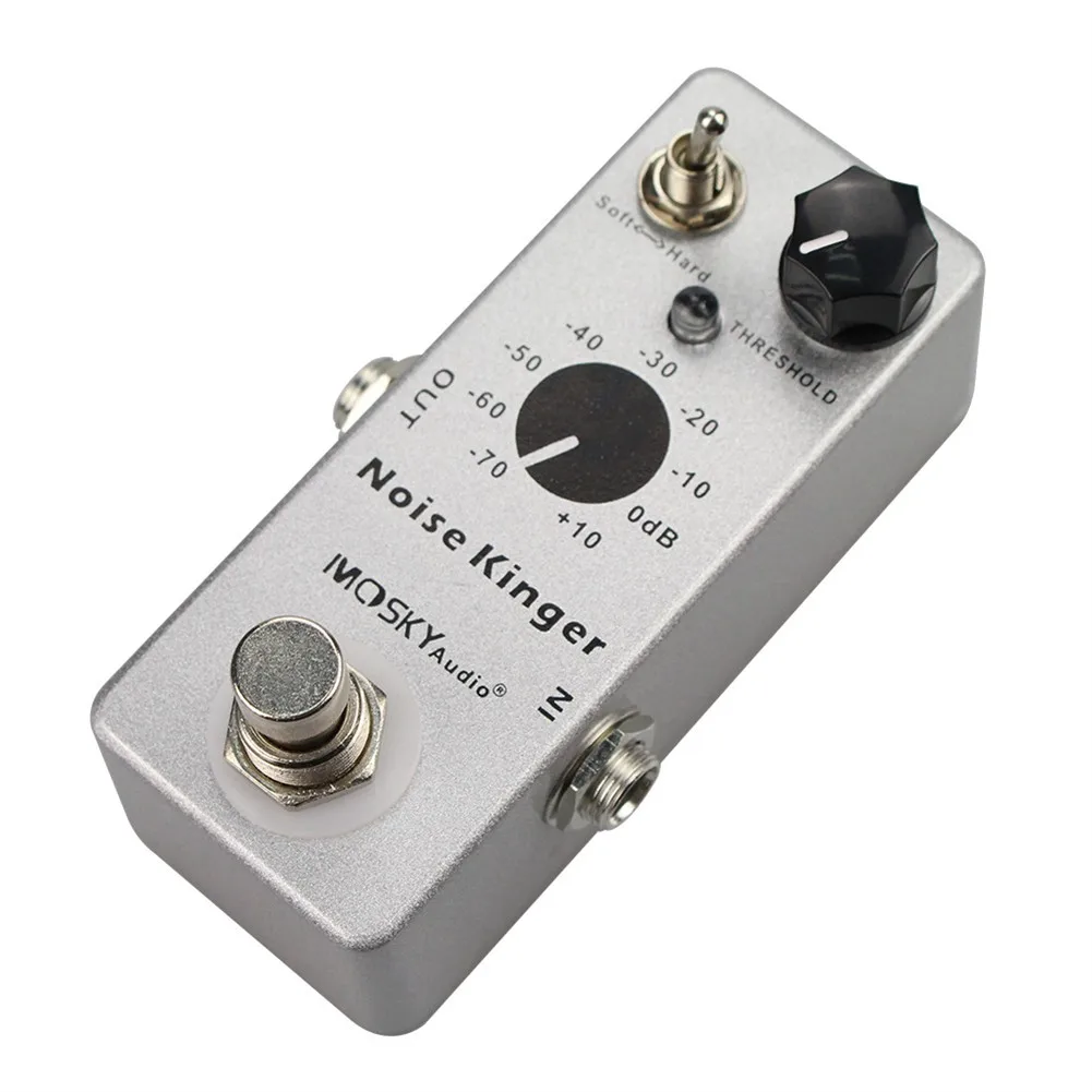 

Guitar Effect Pedal Noise Kiinger Mini Noise Reduction Guitarra Effect Foot Pedals 2 Modes Hard Soft Musical Musical Instrument