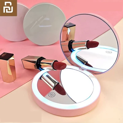 Новое светодиодное освещение Youpin портативное зеркало с зарядкой и маленькой