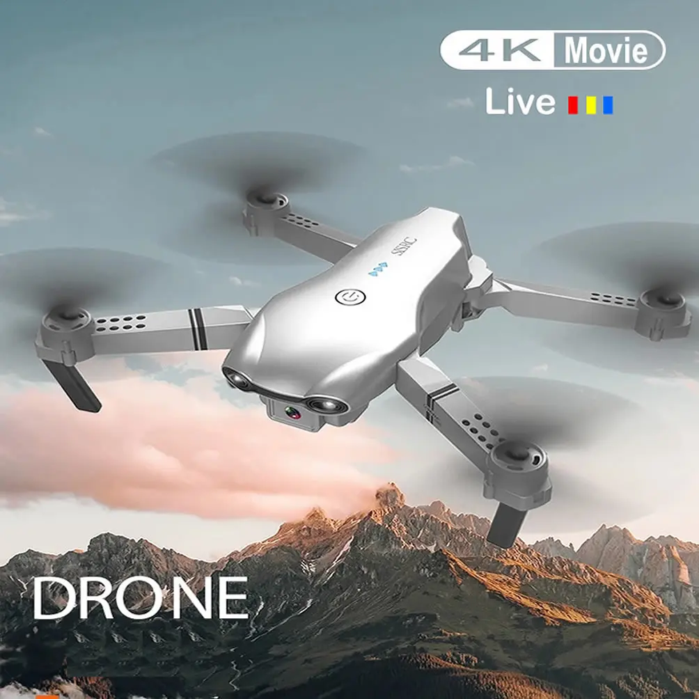 

RC Drone UAV Quadcopter FPV WIFI with 4K Camera Remote Control Aerial Photography Aircraft Helicopter Gift JIMITU Toy