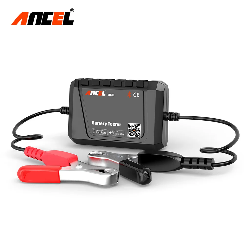 ANCEL BT500 автомобиля Батарея Тесты er Беспроводной Bluetooth V4.0 электрической цепи тест
