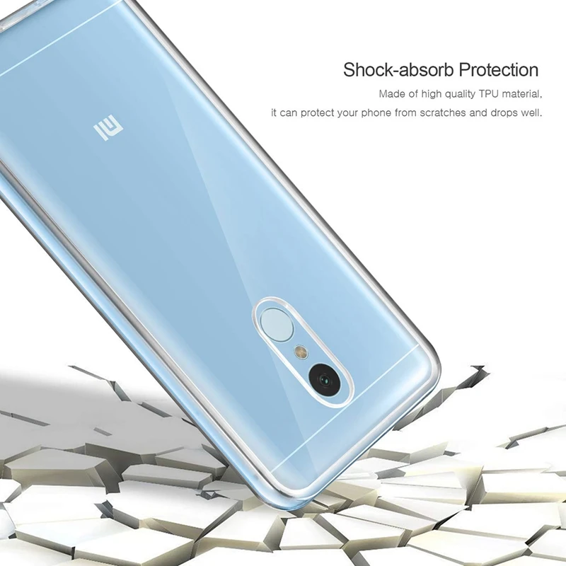 Full Body Shockproof Clear Case For Xiaomi Mi 8 Redmi S2 6A 6 Pro 5 Plus Note 5A 4 4X A1 A2 Lite DropProof Cover | Мобильные