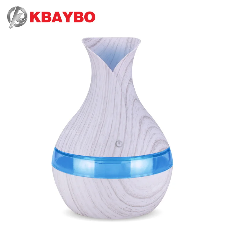 

KBAYBO Household Mini Aromatherapy Essential Oil Diffuser Electric Sprayer 300ML Cool Mist Air Humidifier with 7 Color LED Light