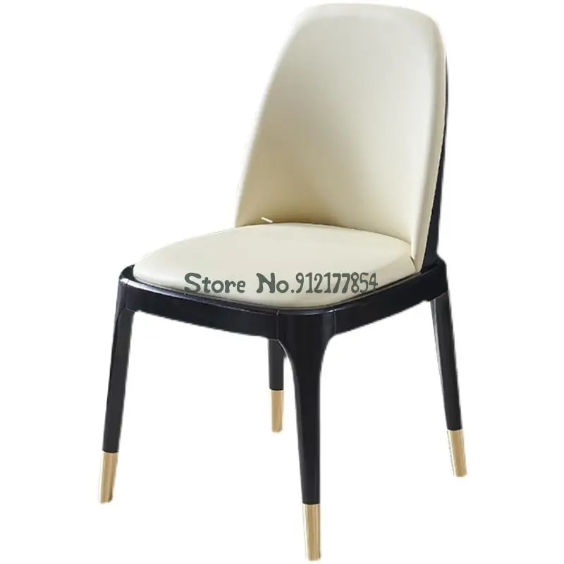 Светильник лый Коричный современный минималистичный домашний стул из твердой