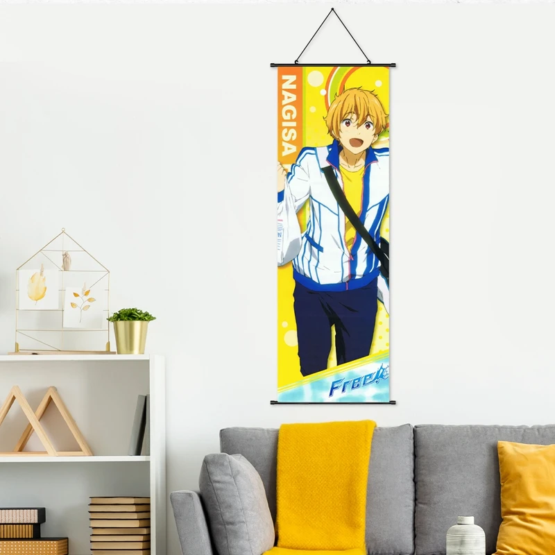 Аниме бесплатно! IWatobi Swim Club плакат Настенные наклейки постеры дома украшения в